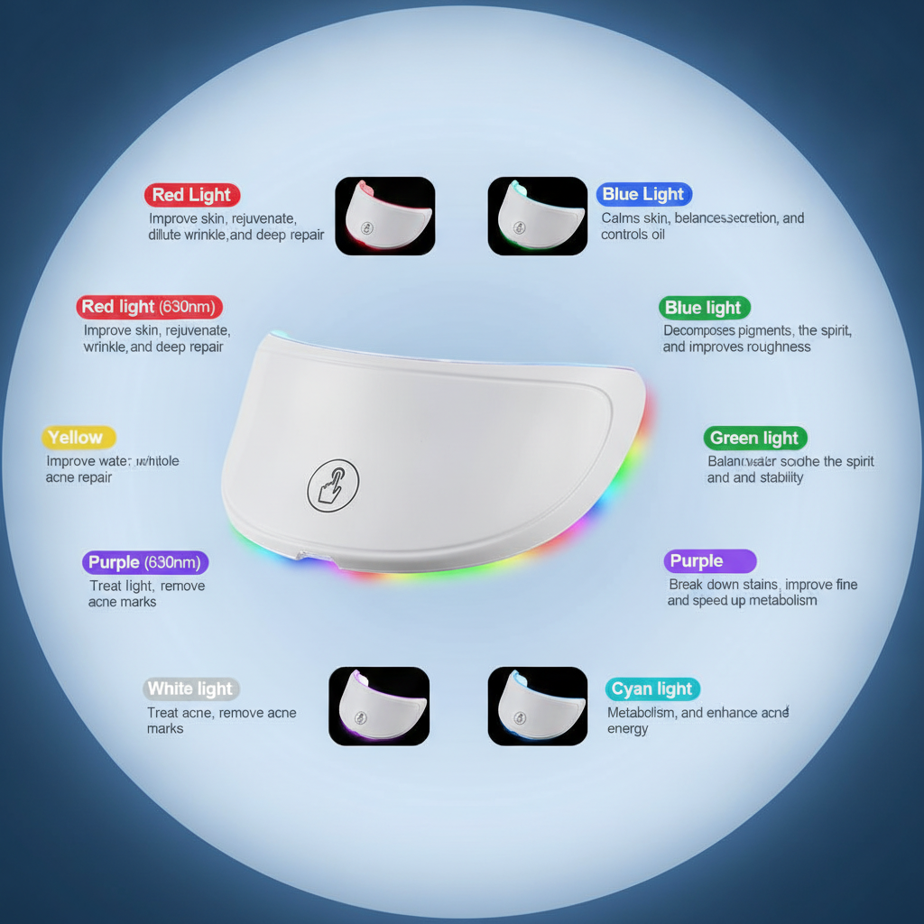 Radiant Neck Glow LED Mask